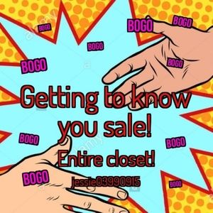 🤝BOGO🤝   🤝 ON SELECT ITEMS! 🤝   🤝BOGO🤝